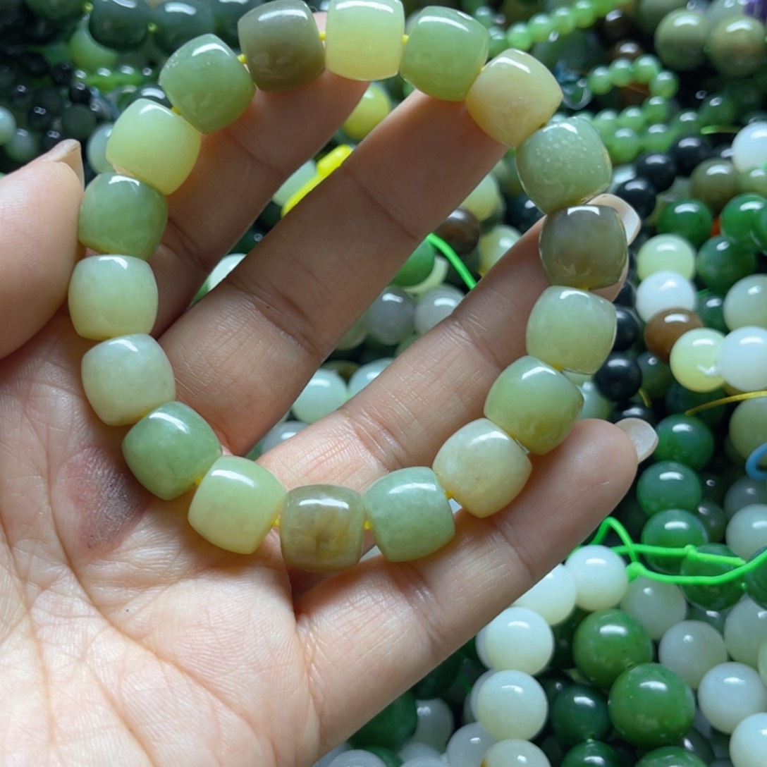 和田玉手链未镶嵌