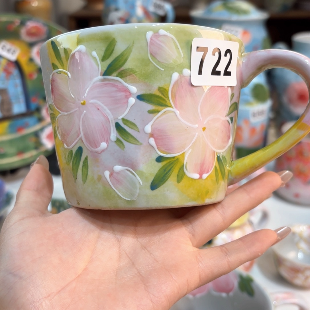 ˆ***麦景德镇手绘高温釉下彩陶瓷茶具