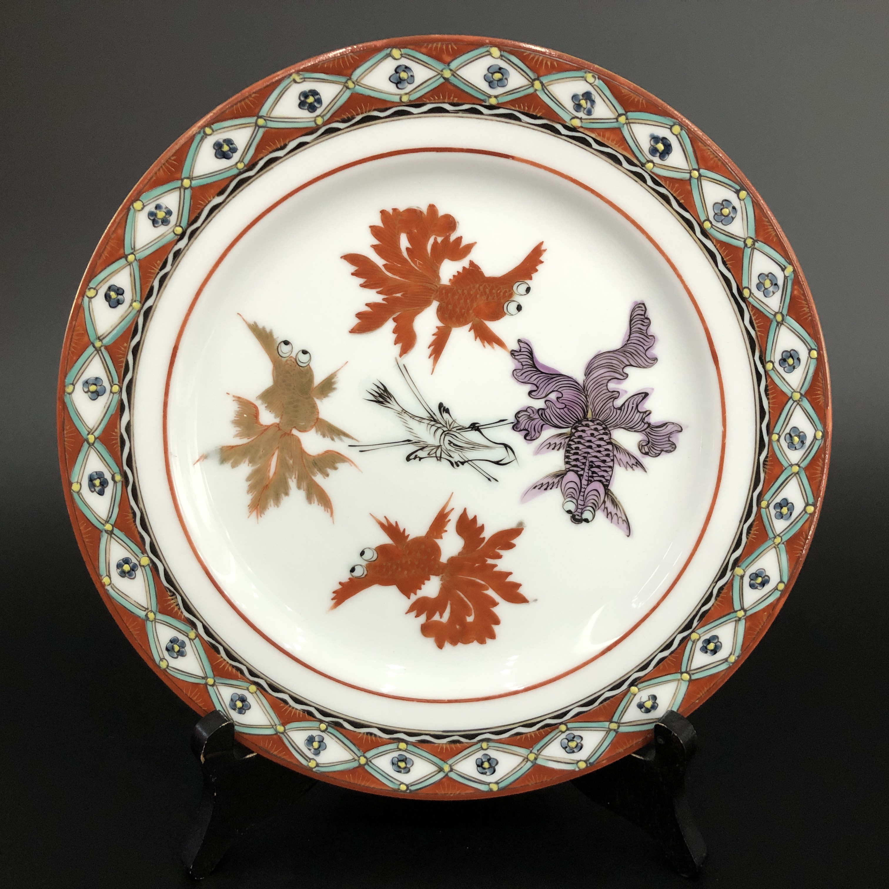 25101074 民国广彩金玉满堂赏盘（其一）直径25cm