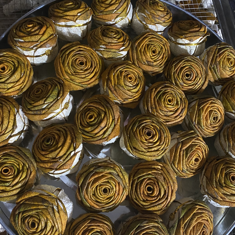 2025大红茶枝柑陈皮玫瑰花收藏品