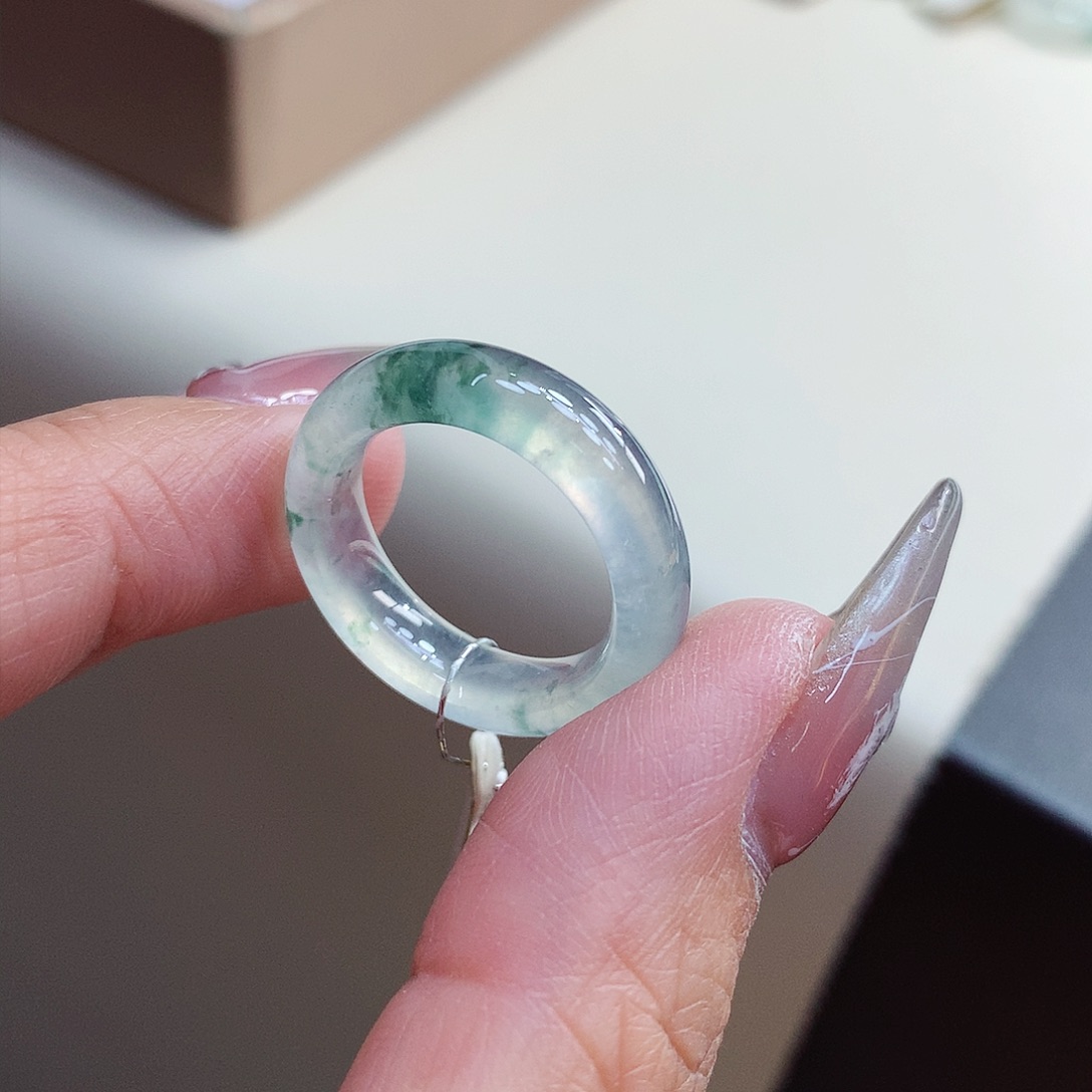 翡翠戒指未镶嵌14号