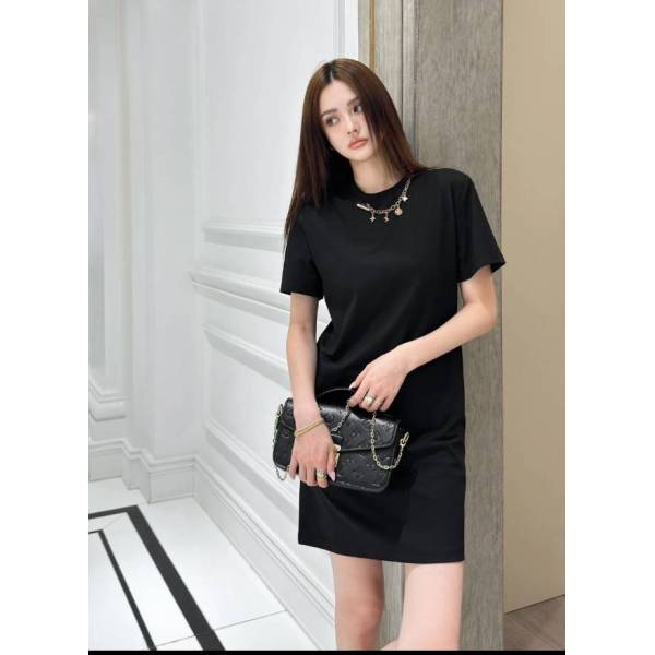 妃鱼/路易威登/棉/连衣裙/95新/M2/5