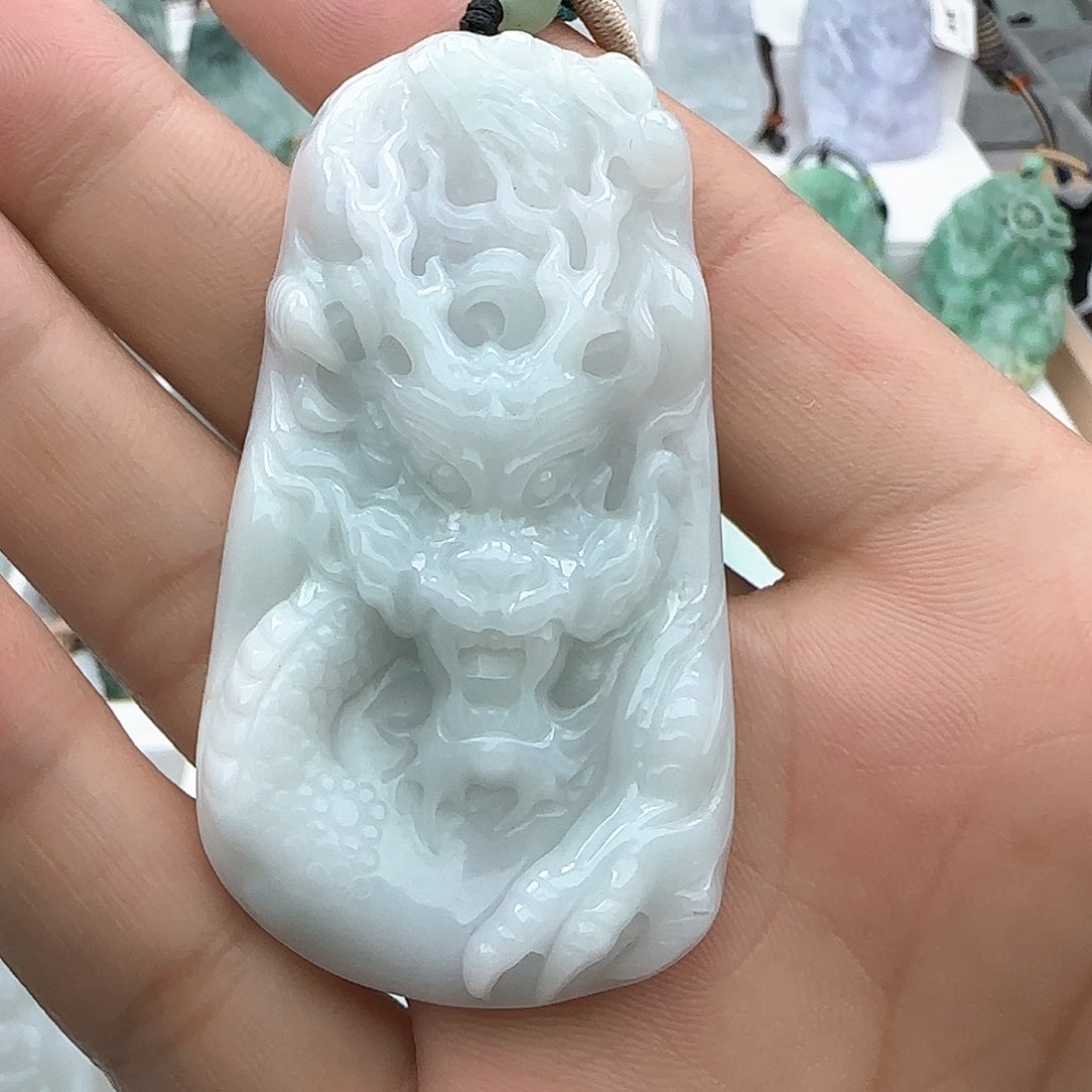 翡翠颈饰未镶嵌꧁****翡翠
