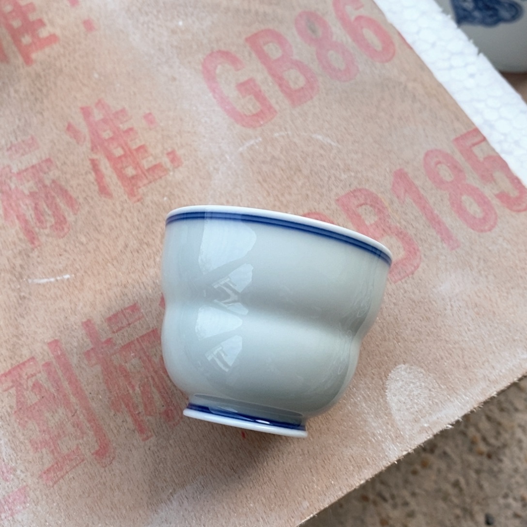 瓷片景德镇手绘陶瓷青花