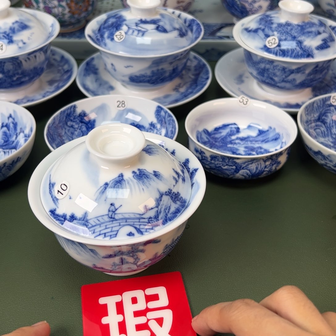 木木景德镇纯手工纯手绘茶具10