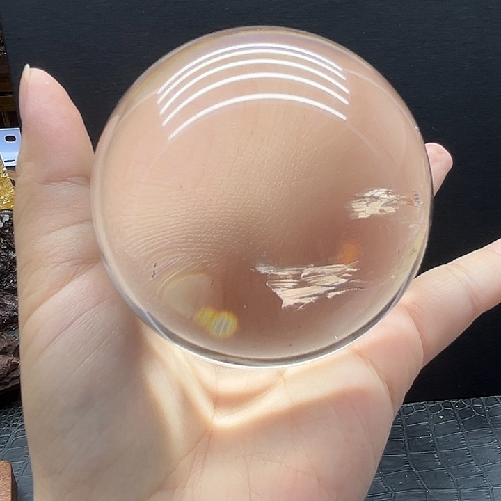 水晶珠宝半成品未镶嵌知*水晶球