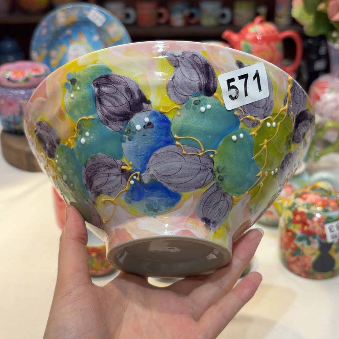 景德镇手绘高温釉下彩陶瓷茶具