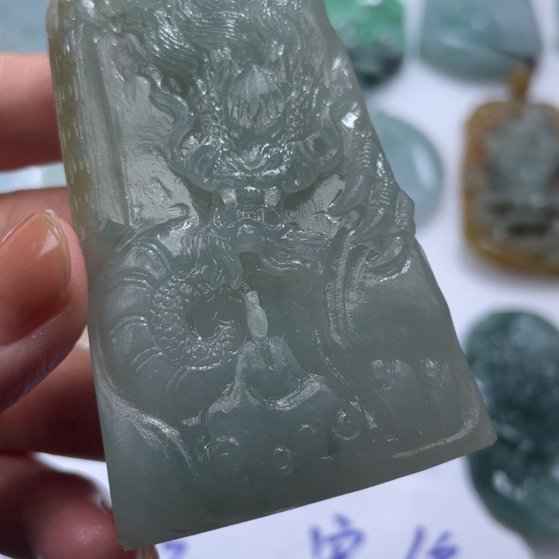 定制翡翠未镶嵌毛货