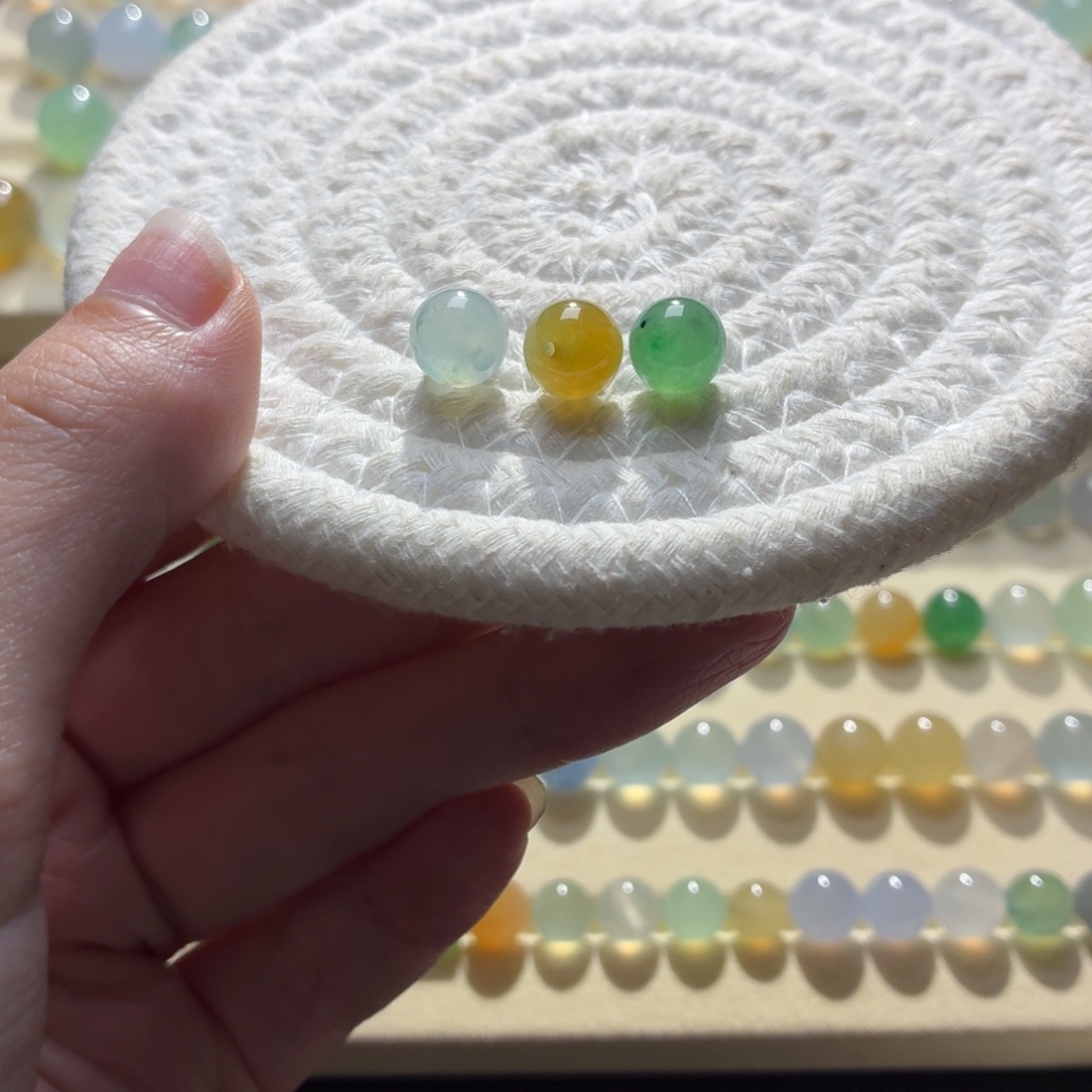小***菜散珠翡翠翡翠0856