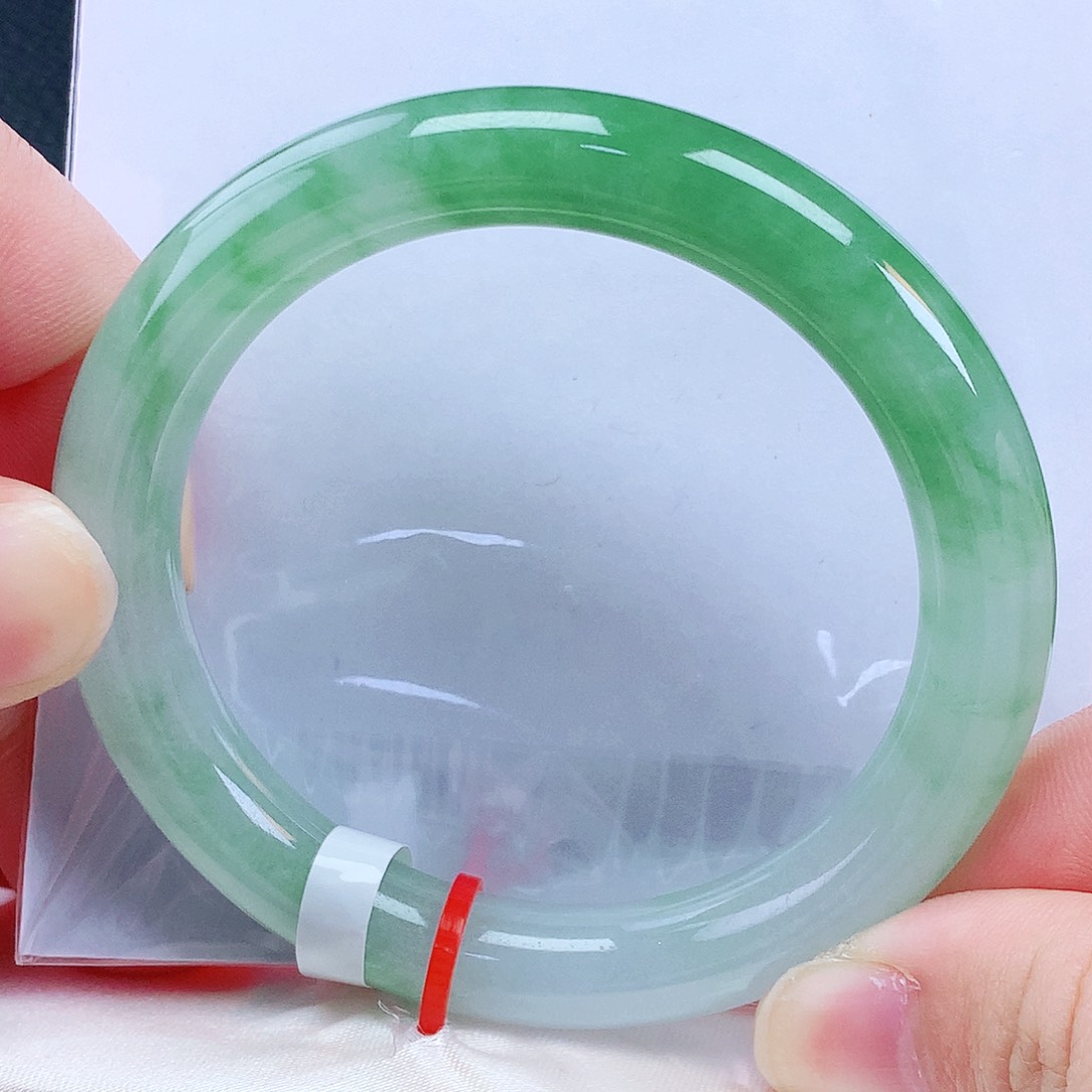 未镶嵌手镯翡翠51圈