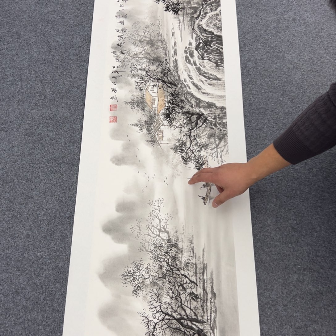 国画国画纯手绘作品