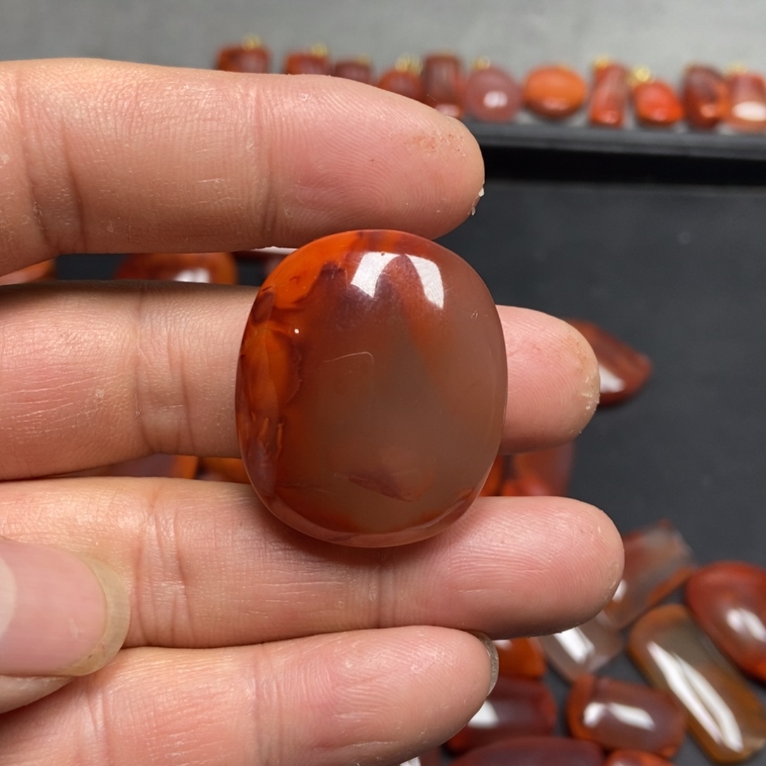 南红玛瑙吊坠(不含链)未镶嵌