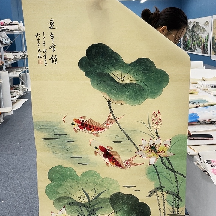 国画纯手绘国画作品