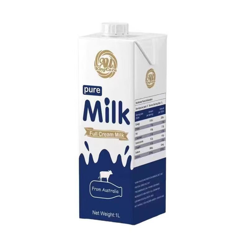 珍澳全脂牛奶1L