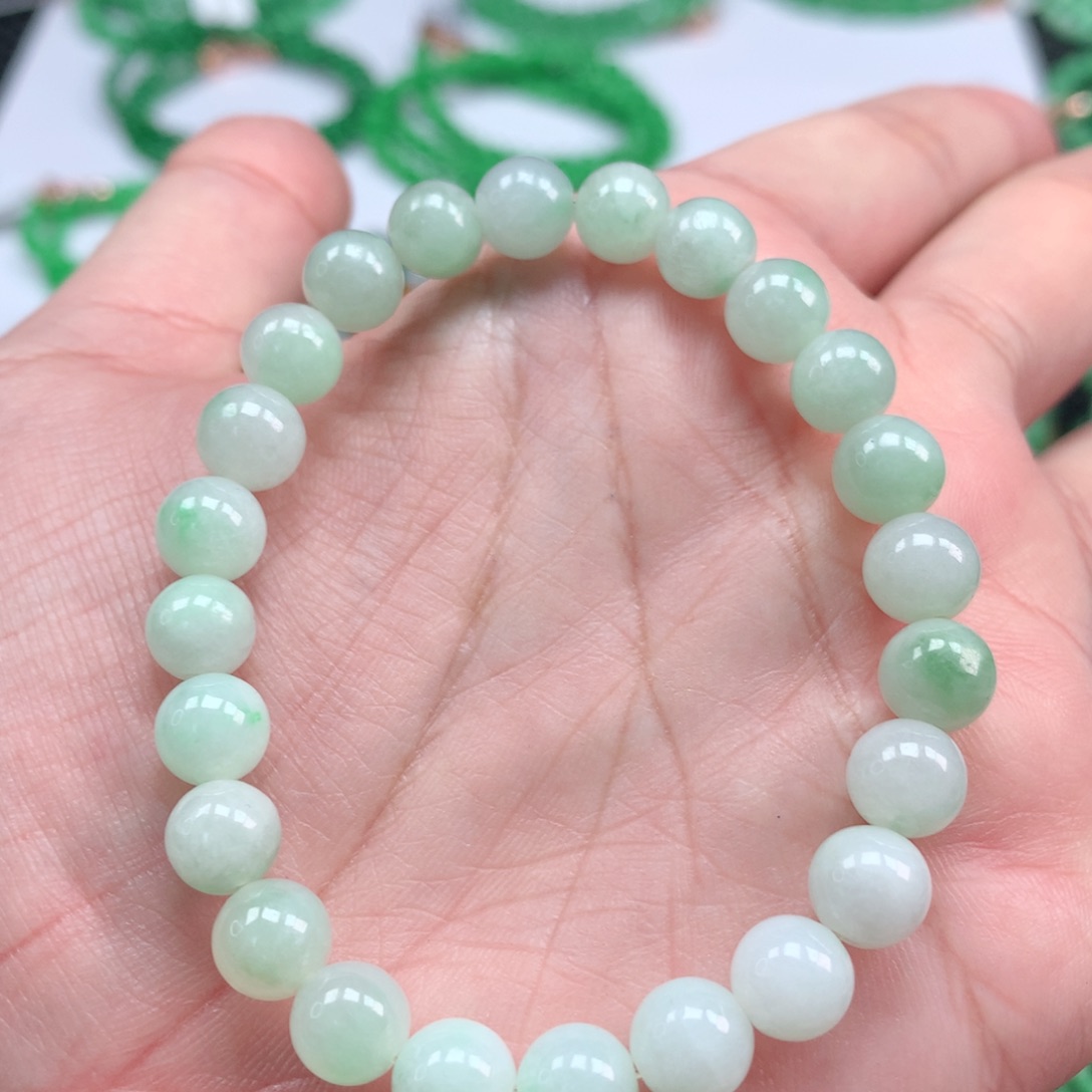 翡翠手链未镶嵌翡翠