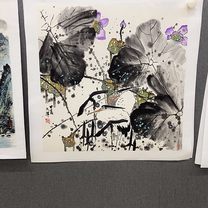 国画手寫手繪作品222