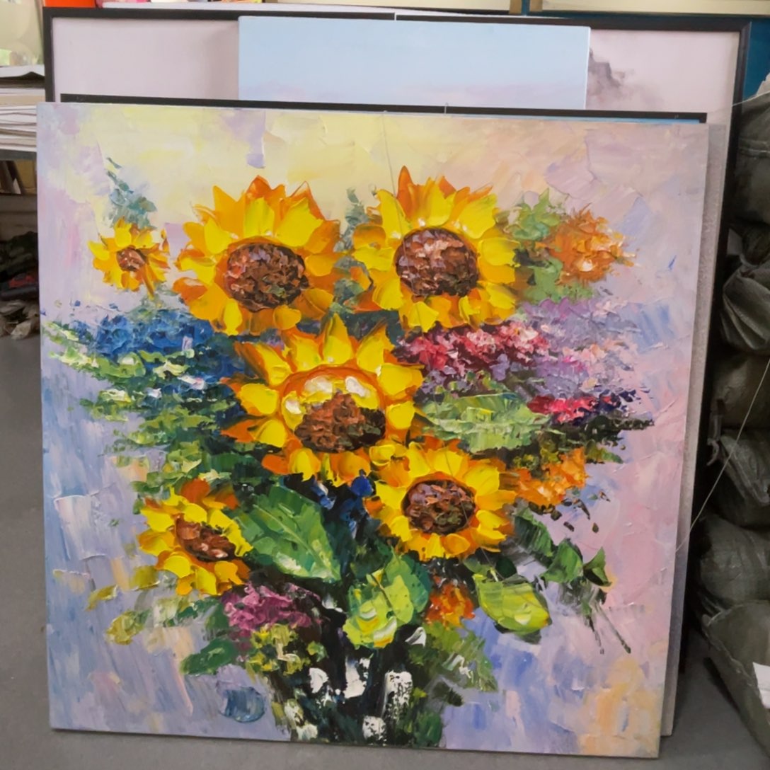 油画油画作品欣赏70.70带内框