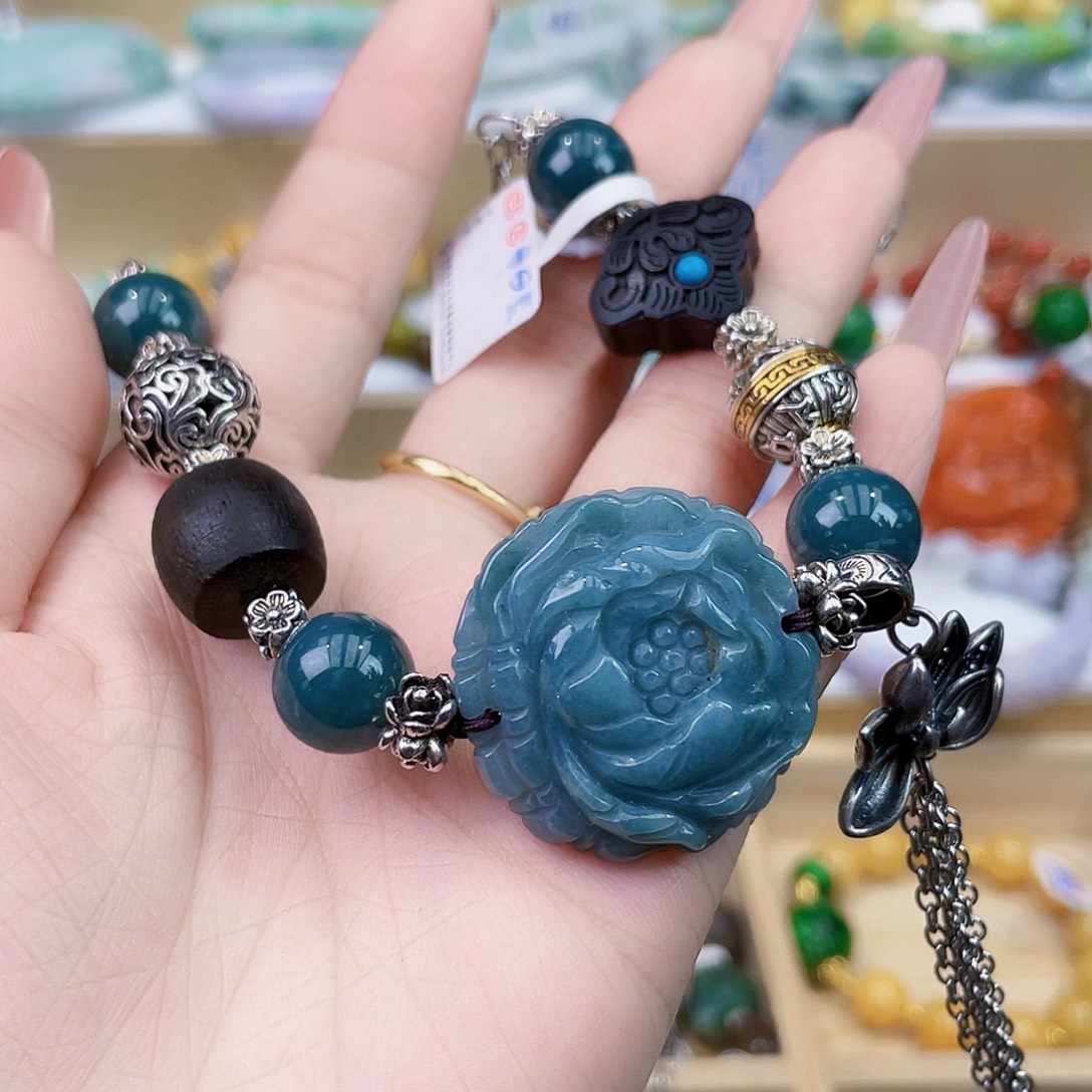 翡翠未镶嵌手链手链