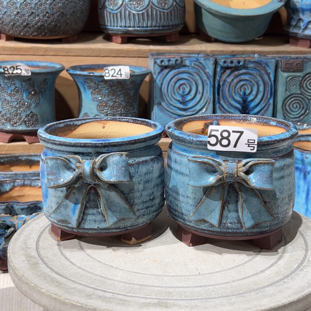 尚雅陶坊多肉花盆，内口径10微瑕