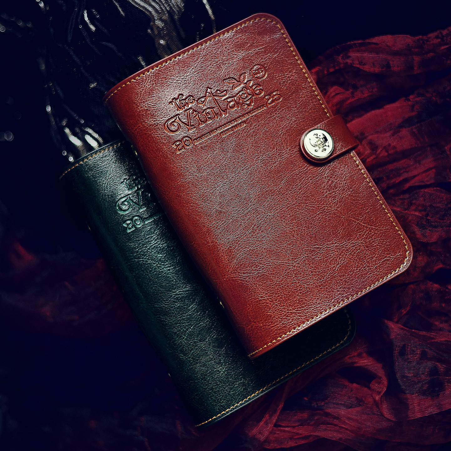 真皮A6活页本｜复古真皮活页空白页可拆卸手帐本旅行笔记本手工本