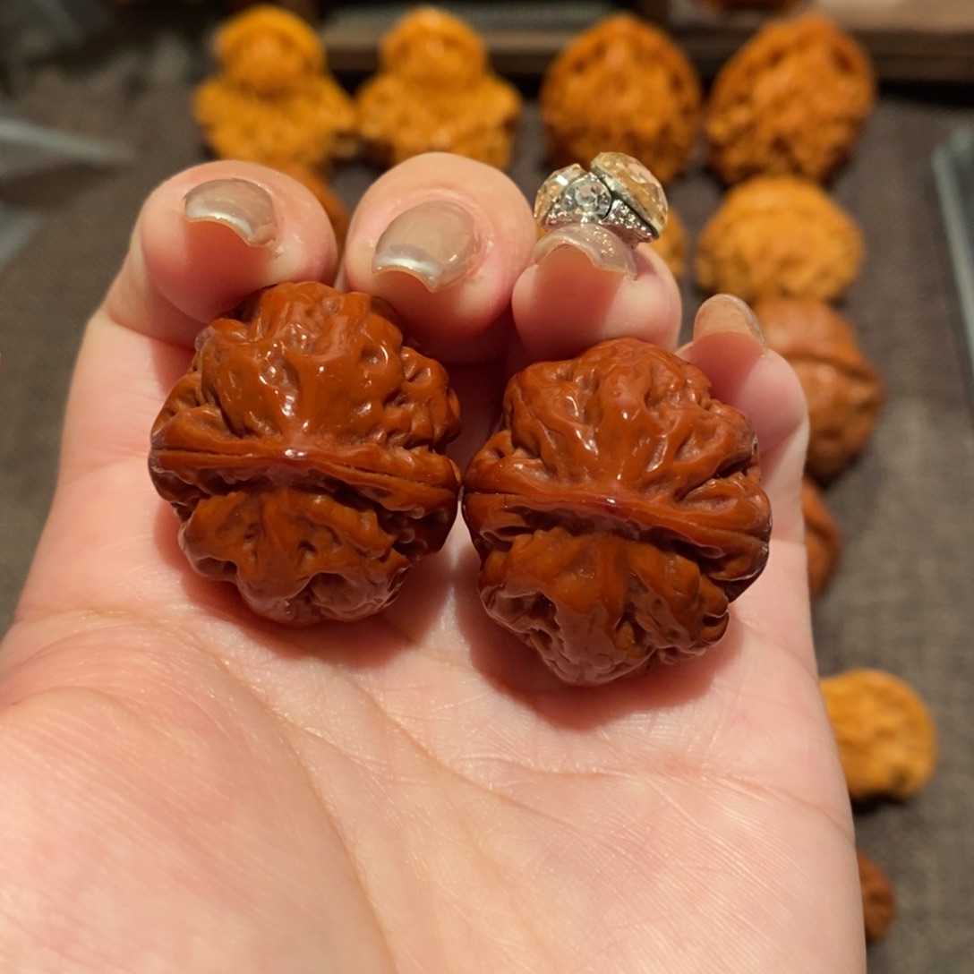 文玩核桃吊坠30粗筋南瓜853