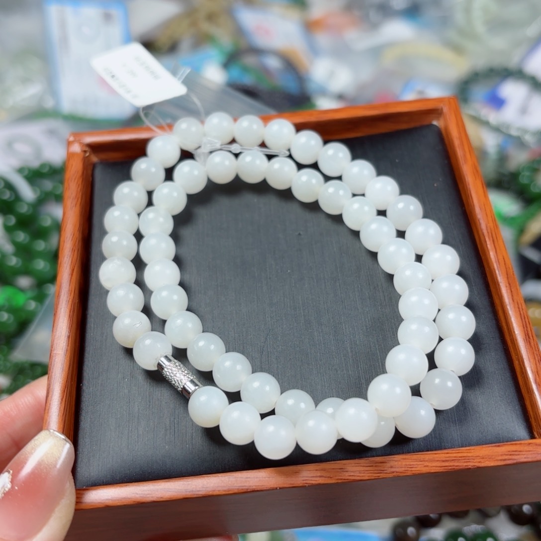 和田玉手链未镶嵌