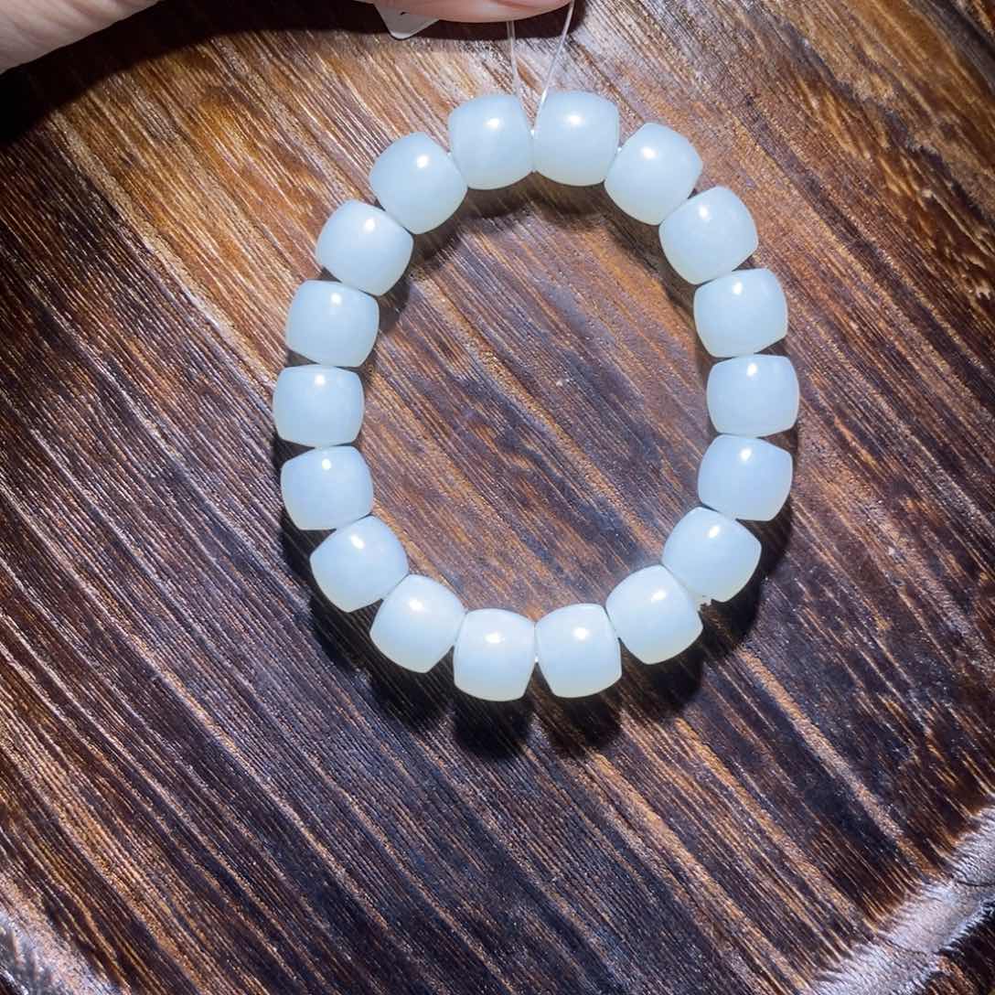 未镶嵌和田玉手链康****）12m直切