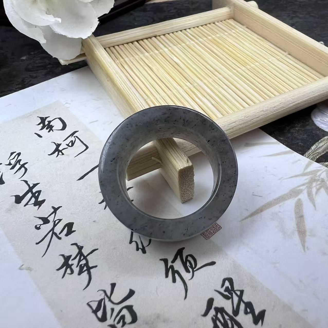 C313 和田玉戒指 HL3161067