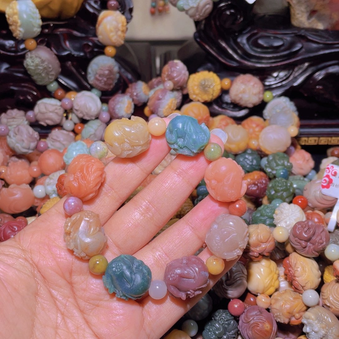 石英质玉手链未镶嵌