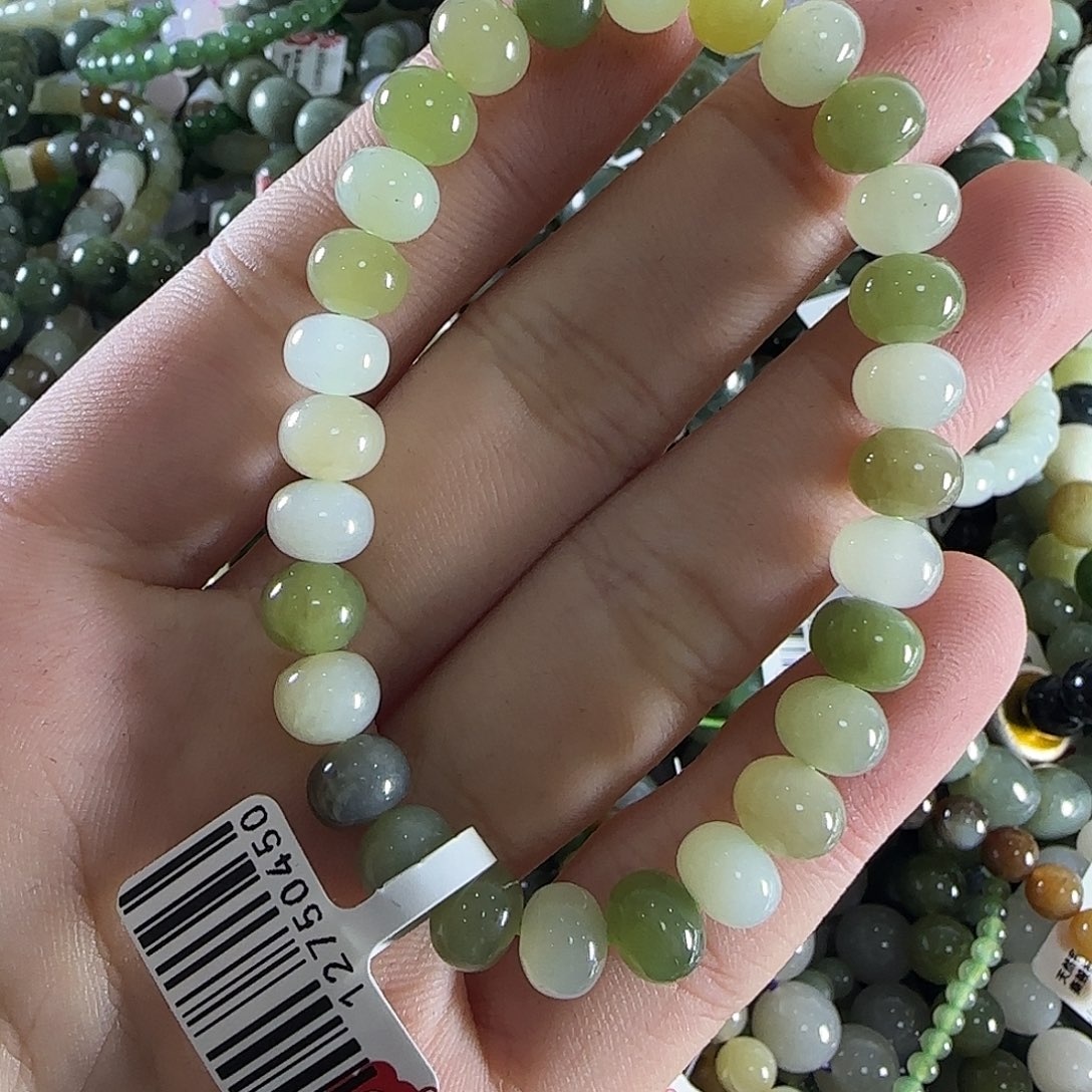 和田玉手链未镶嵌86