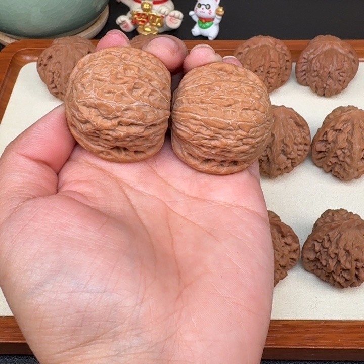 雨***室把件文玩核桃铁锤39