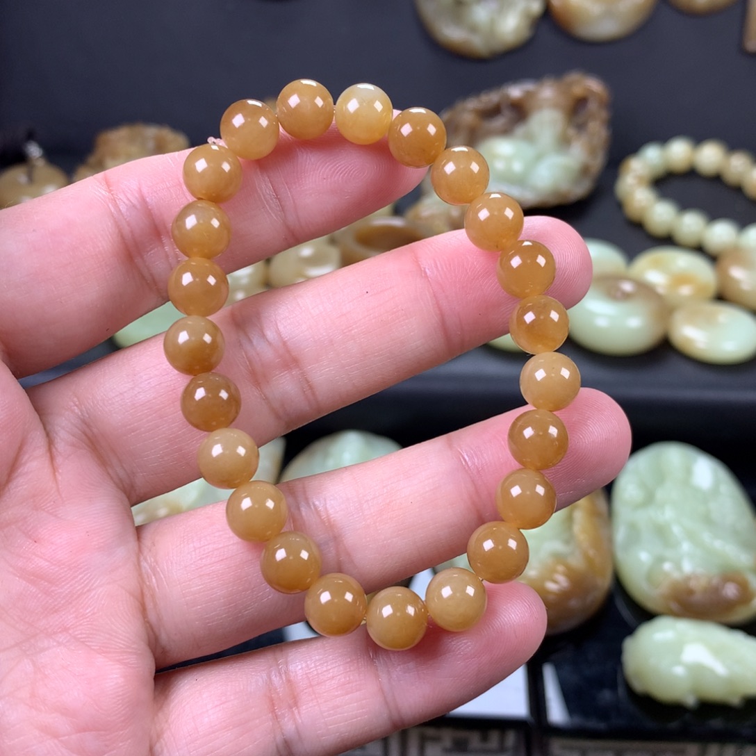 棠***棠和田玉未镶嵌颈饰