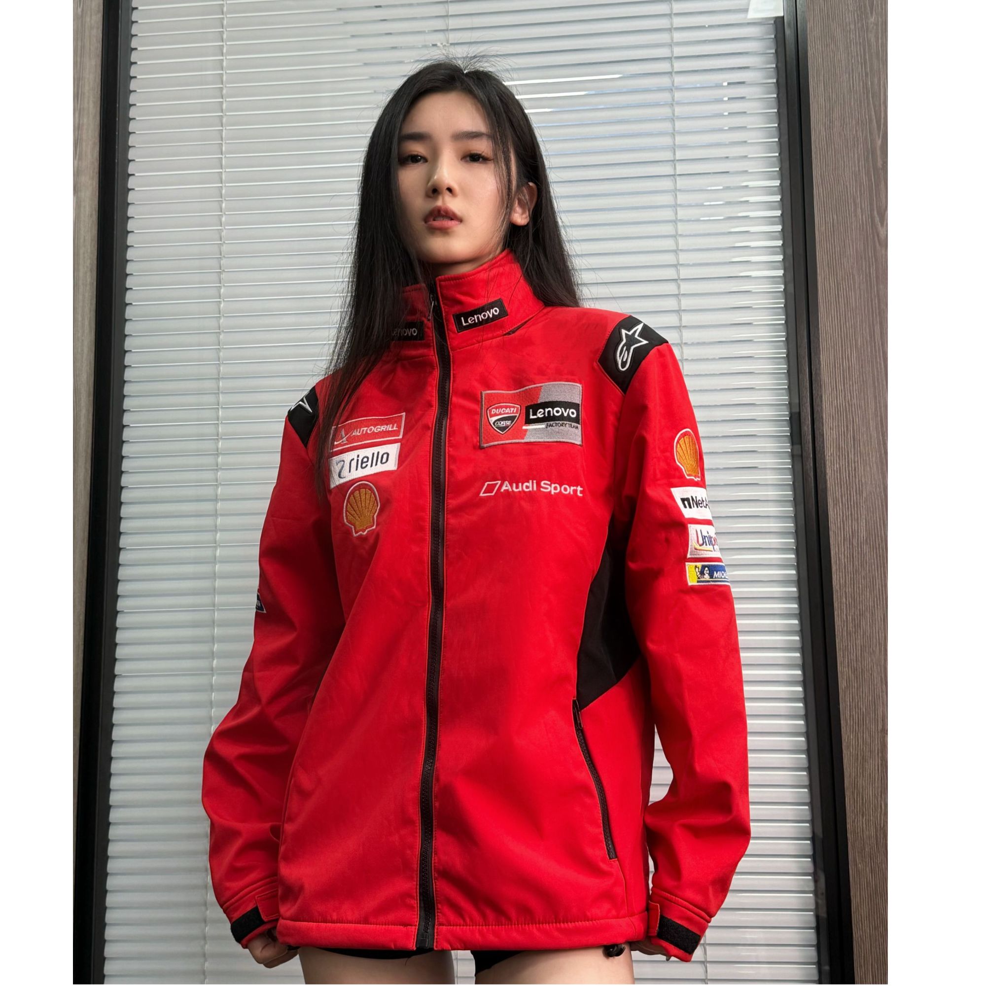 杜卡迪 Ducati Gp Team Replica24 运动衫外套四季款男女保暖秋冬
