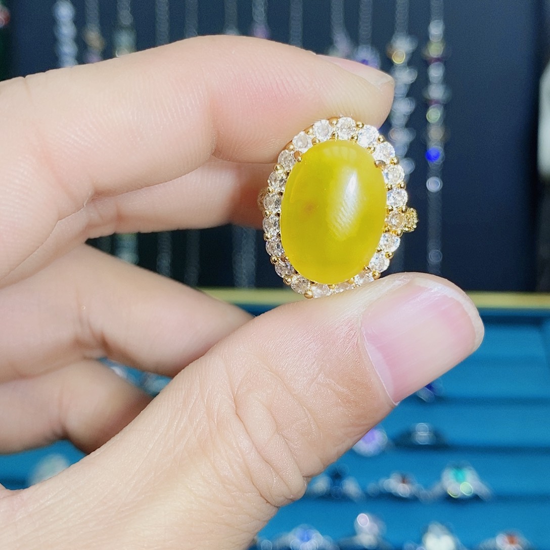 紫晶珠宝半成品银S925镶嵌