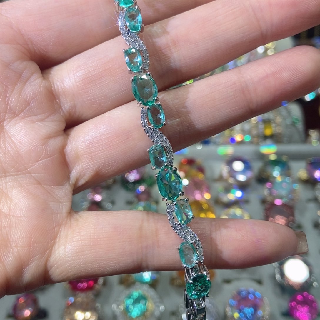 77锆石（处理）手链