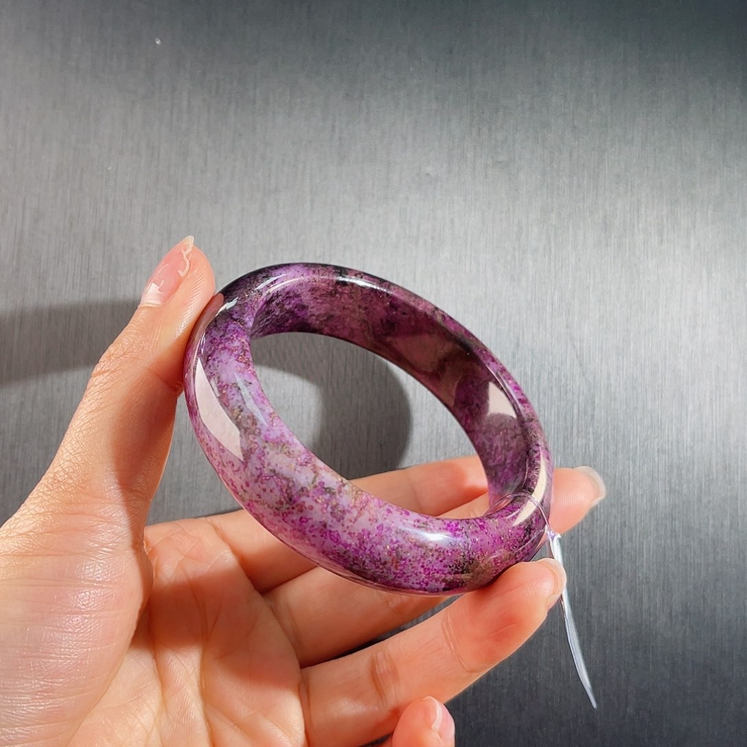 苏纪石（舒俱来）南非舒俱来老矿料手镯未镶嵌