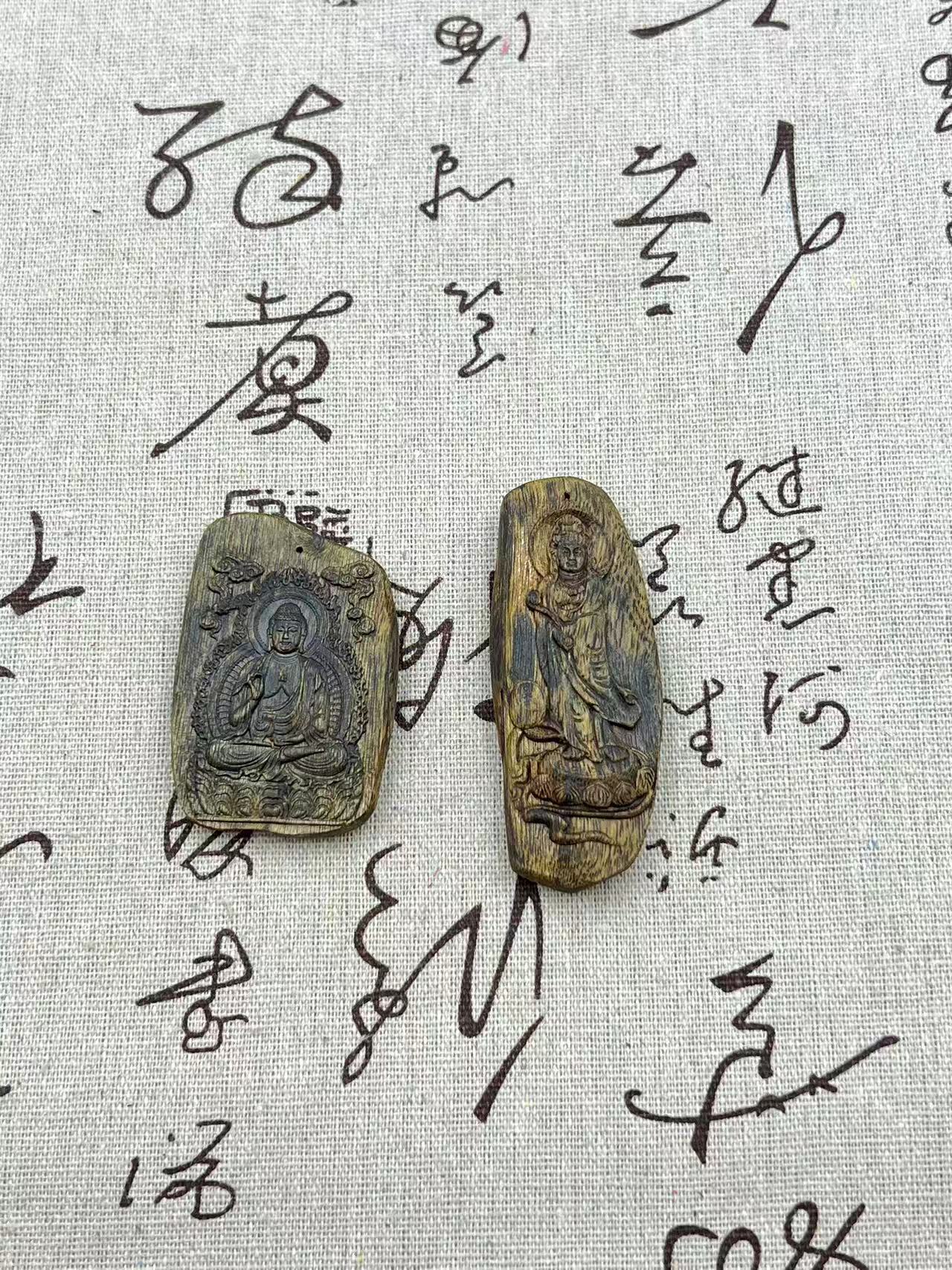 沉香【昌盛棠】 M040 天然沉香手把件一个（多样性发其一）