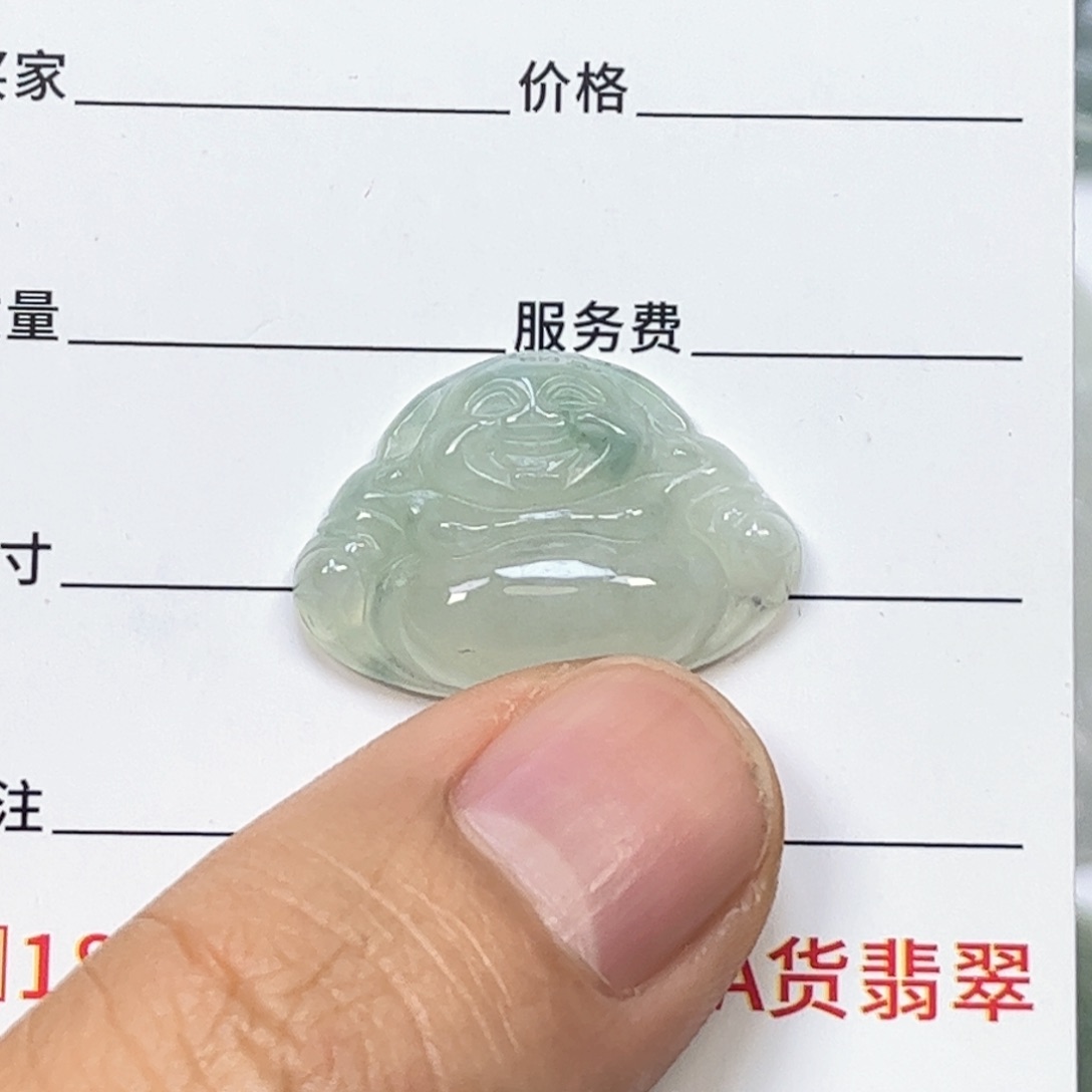 翡翠颈饰未镶嵌缅甸天然翡翠