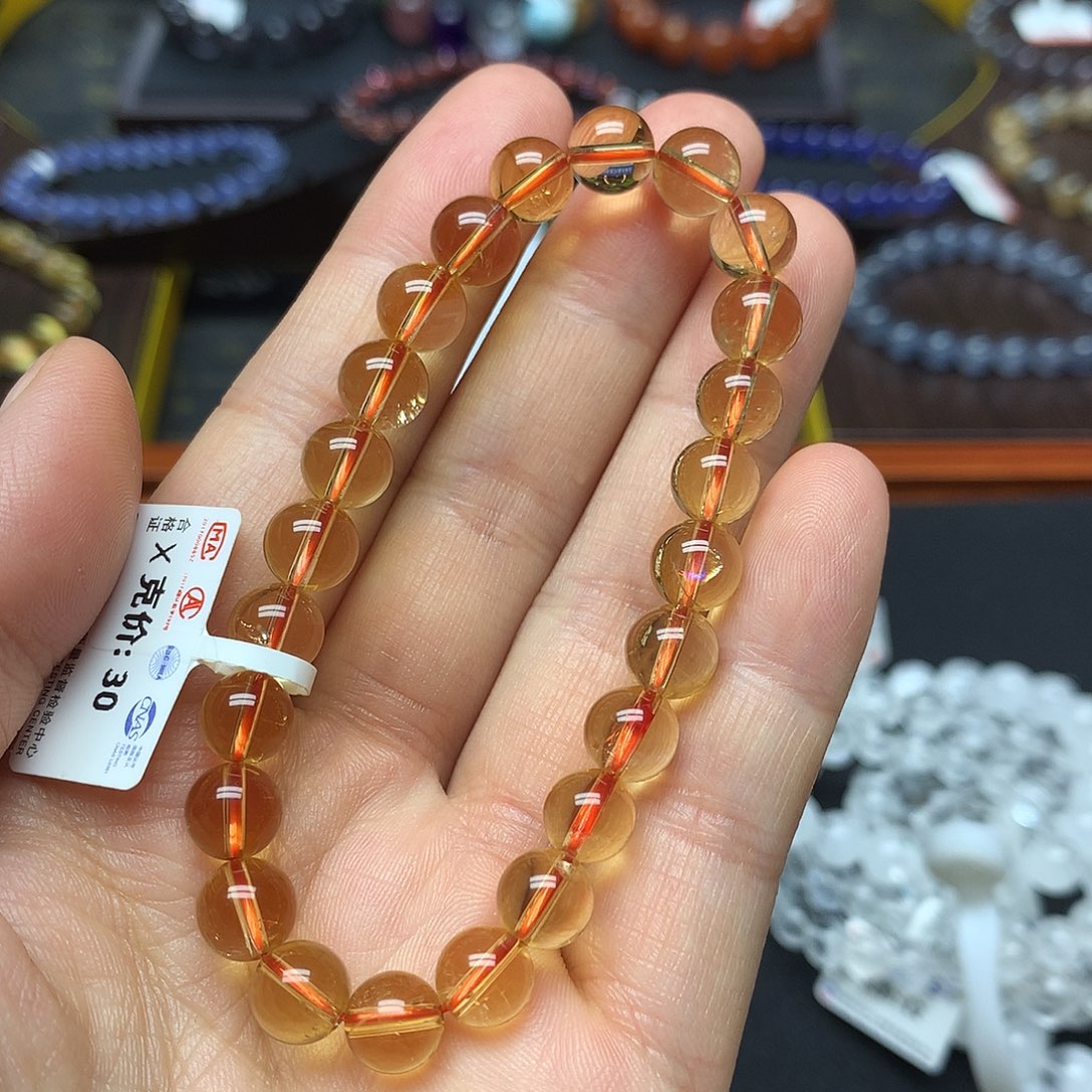 水晶手串未镶嵌手链