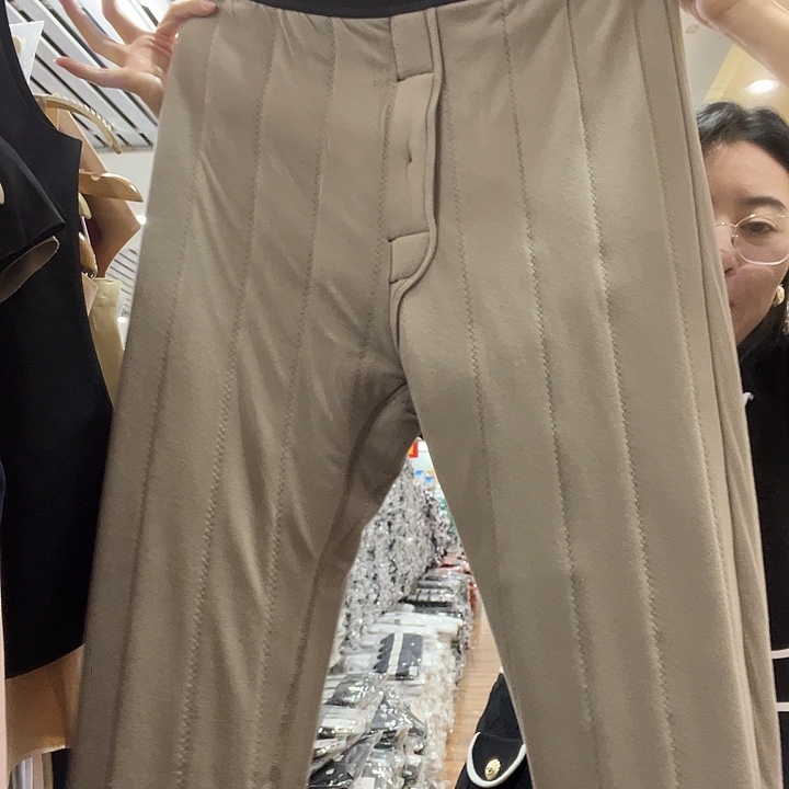 男100羊毛远红外3xl保暖裤750克