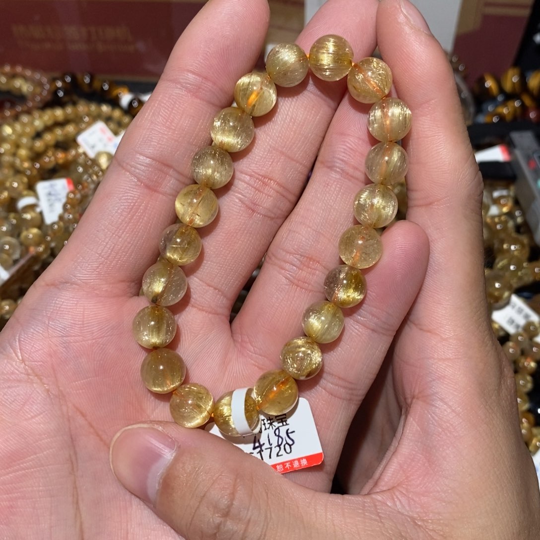 水晶手链未镶嵌手串