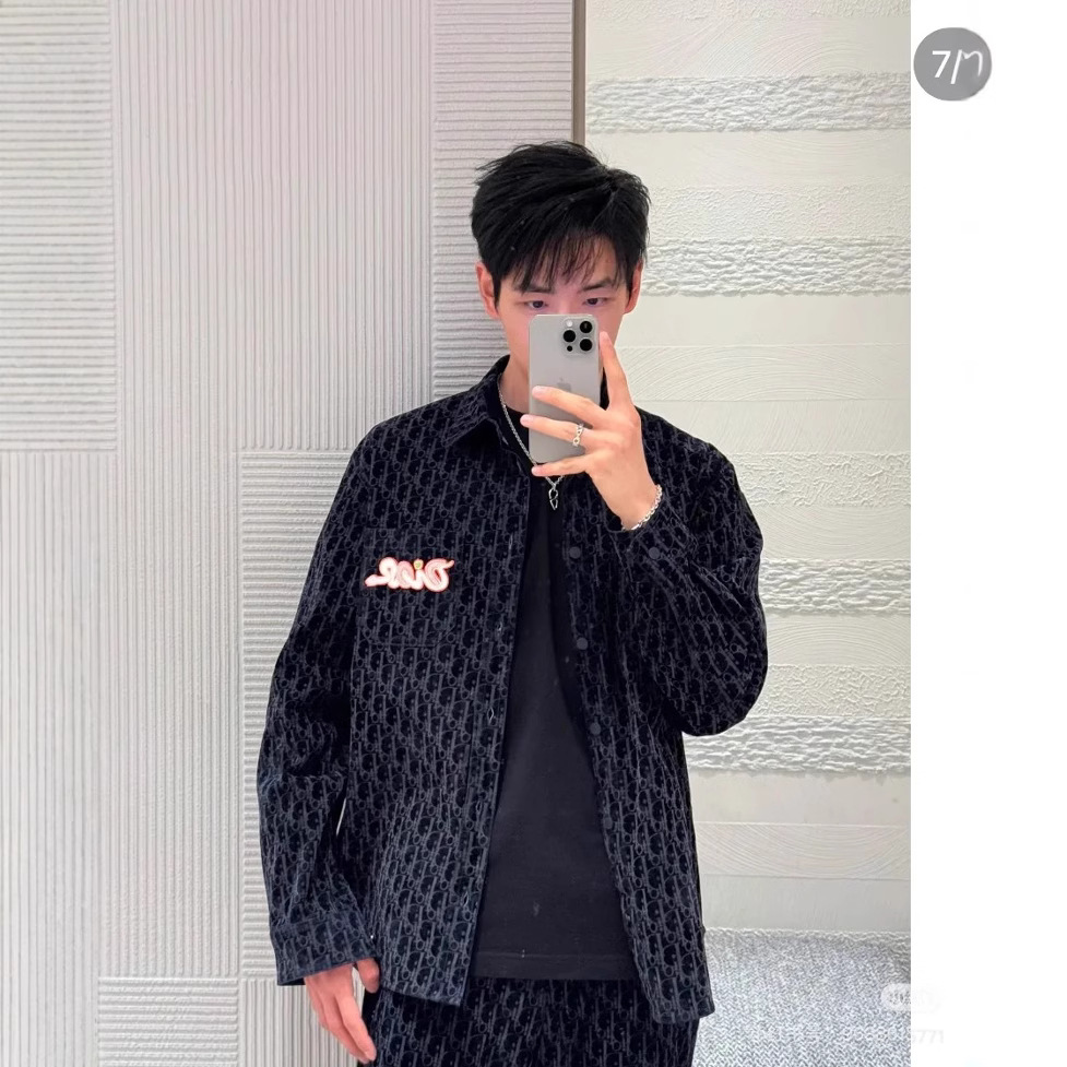 「高定同源」春蛇纹刺绣夹克 潮玩联名高端牛仔外套男女同款套装