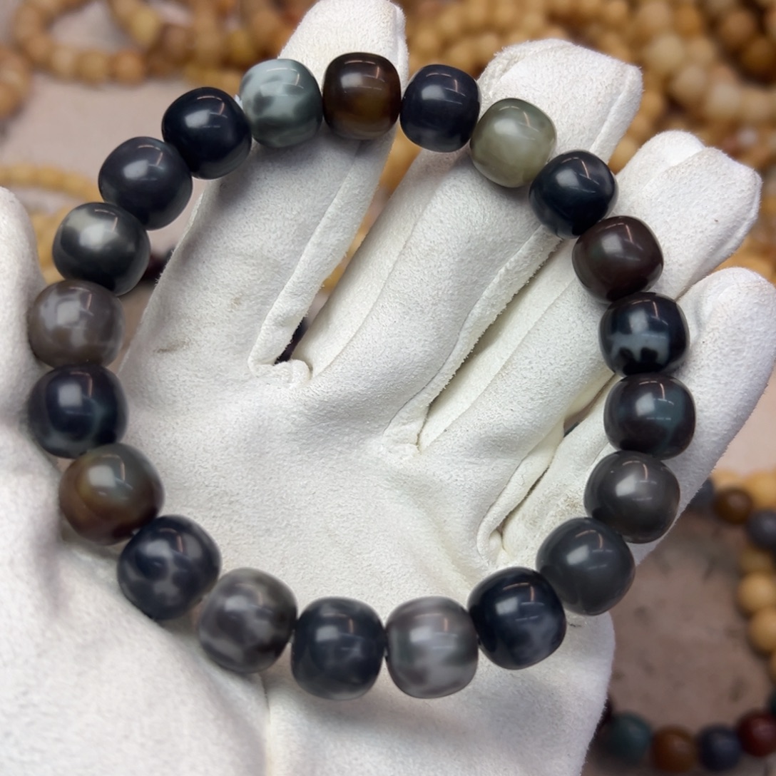 菩提根/象牙果吊坠13干磨909