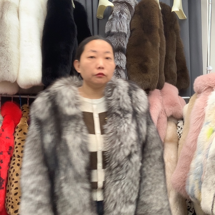 银狐整皮外套60左右长度