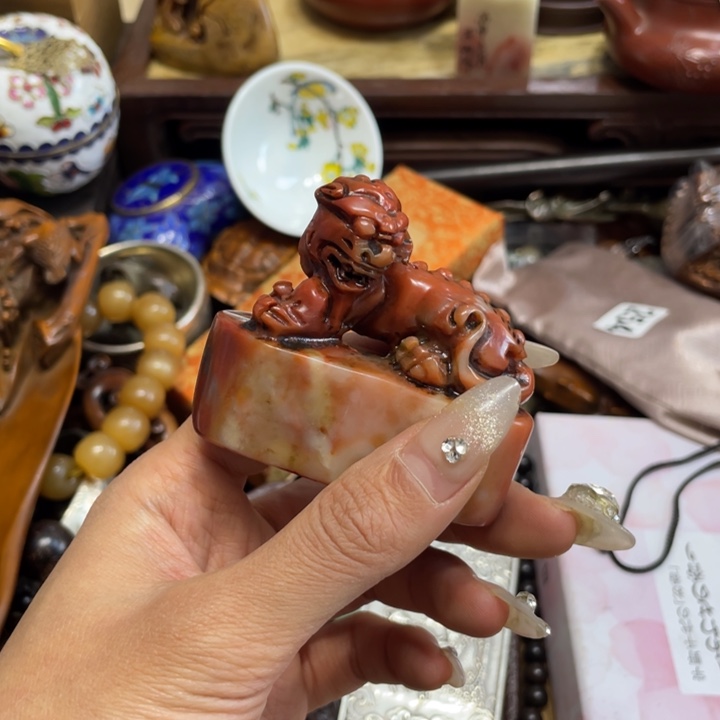 马***兰红酸枝木类端景台