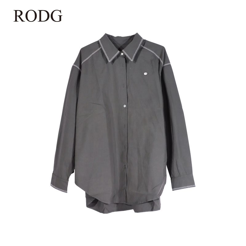 RODGR51CS0005A 春季新款简约缝边衬衫 0005