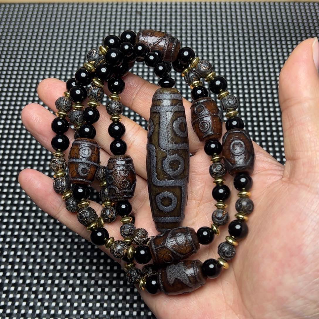 玛瑙/玉髓项链未镶嵌曰*明