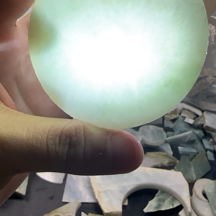 翡翠未镶嵌颈饰纯天然缅甸翡翠