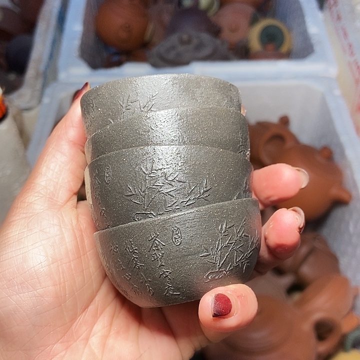 全手工制作宜兴紫砂茶壶