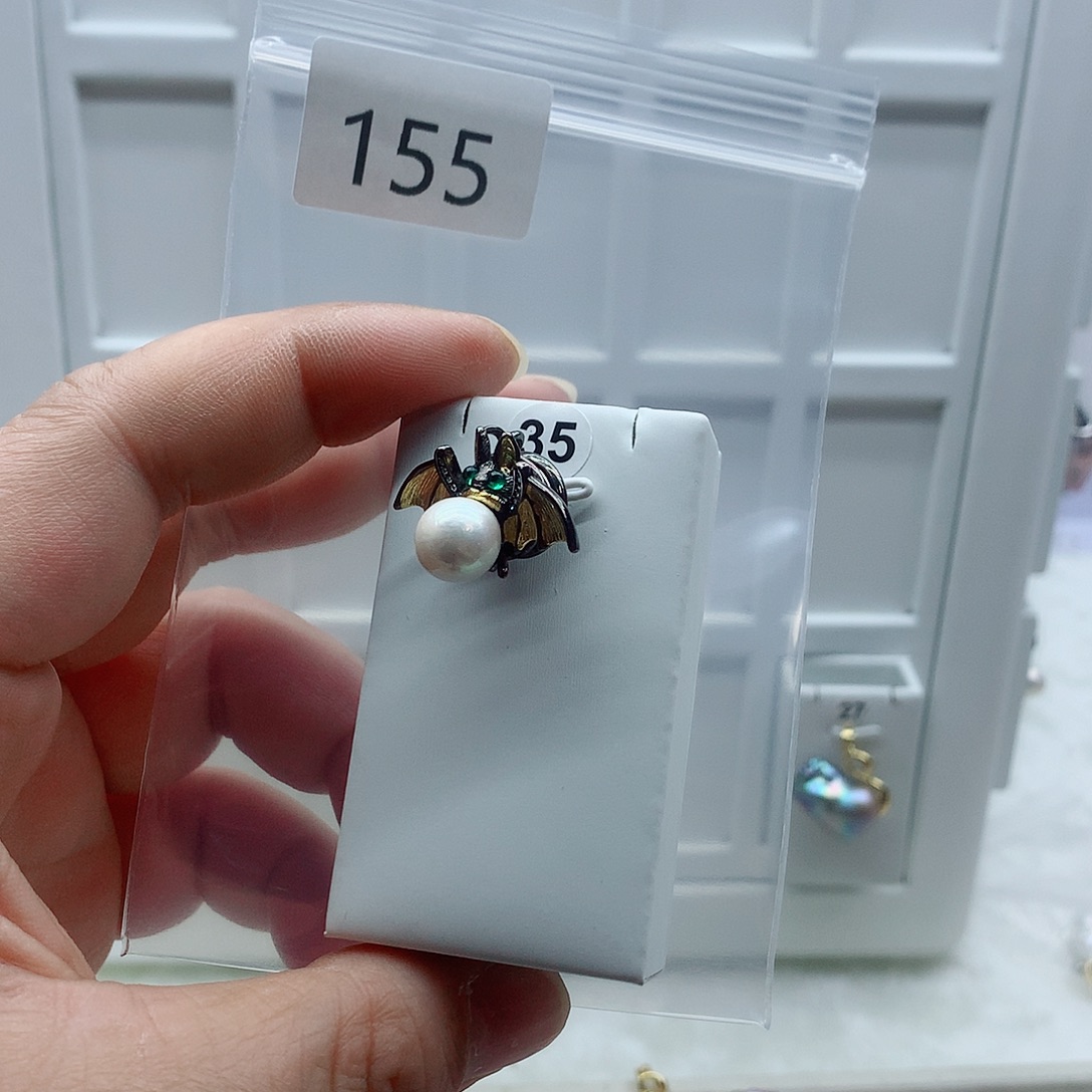 淡水珍珠合金吊坠(不含链)